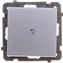 SONATA Zaślepka srebrna matowa Z-1R/m/38