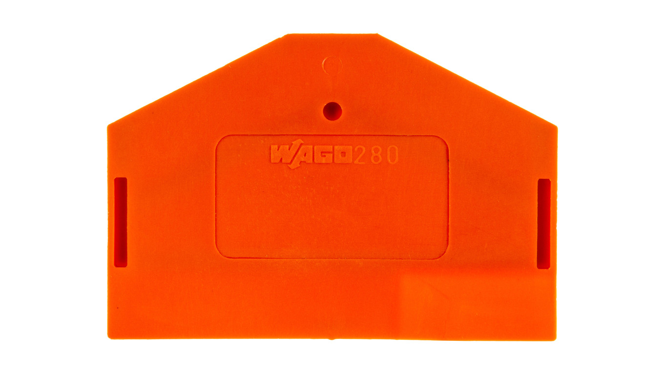 Ścianka końcowa pomarańczowa 280-313 /25szt./