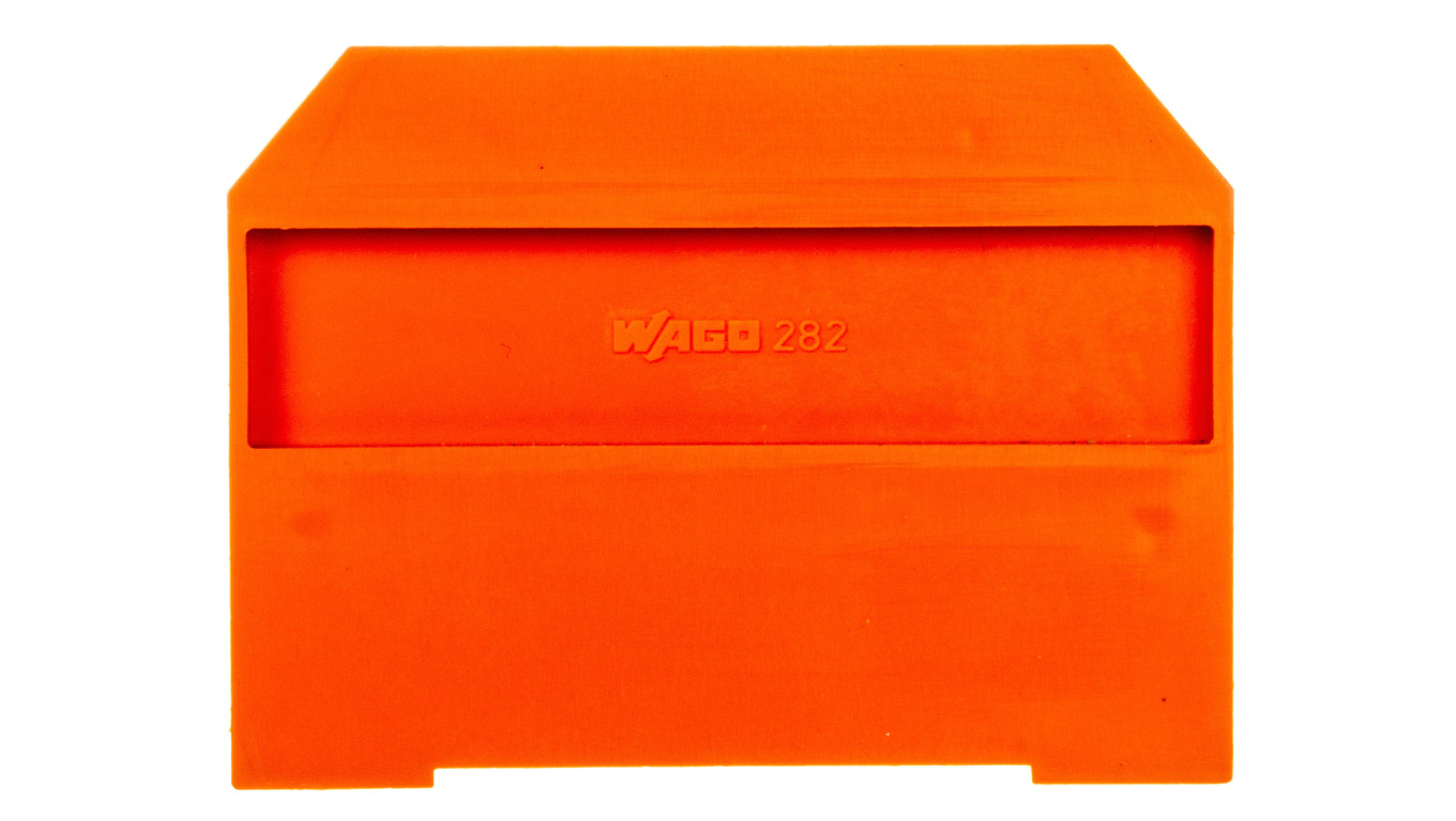 Ścianka końcowa pomarańczowa 282-312 /25szt./