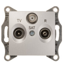 Sedna Gniazdo antenowe RD/TV końcowe aluminium SDN3501360