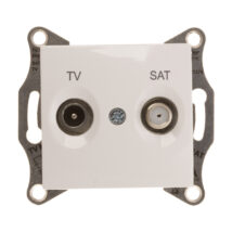 Sedna Gniazdo antenowe TV/SAT końcowe 1dB białe SDN3401621