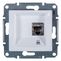 Sedna Gniazdo komputerowe pojedyncze RJ45 kat.5e FTP białe SDN4500121