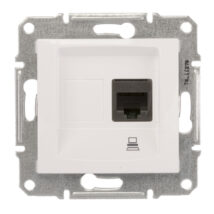 Sedna Gniazdo komputerowe pojedyncze RJ45 kat.5e UTP białe SDN4300121