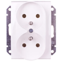 Sedna Gniazdo podwójne z/u 16A kremowe SDN2800923