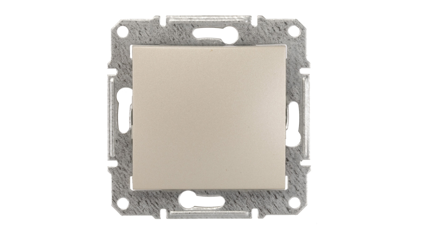 Sedna Łącznik jednobiegunowy 10AX satyna SDN0100168