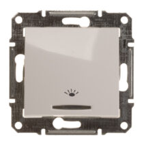 Sedna Przycisk /światło/ z podświetleniem biały SDN1800121