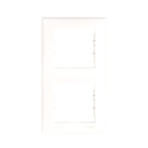 Sedna Ramka podwójna pionowa biała SDN5801121