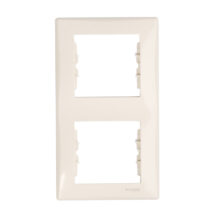 Sedna Ramka podwójna pionowa kremowa SDN5801123