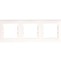 Sedna Ramka potrójna pozioma biała SDN5800521