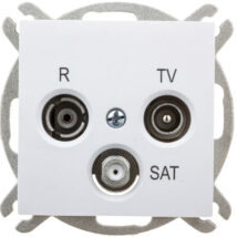 Sentia Gniazdo antenowe RD/TV/SAT końcowe bez ramki IP20 białe 1453-10