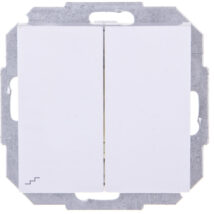Sentia Łącznik schodowy podwójny 10A biały 1418-10