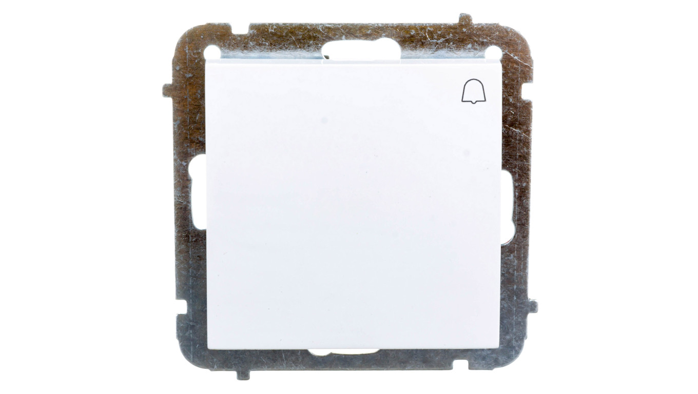 Sentia Łącznik zwierny dzwonek podtynkowy 10A biały 1414-10