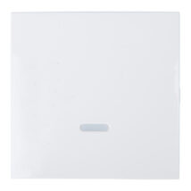 Simon 54 Klawisz pojedynczy do łącznika z podświetleniem biały DKW1L/11