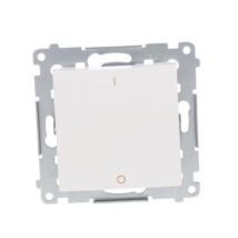 Simon 54 Łącznik dwubiegunowy, szybkozłącza, biały DW2.01/11