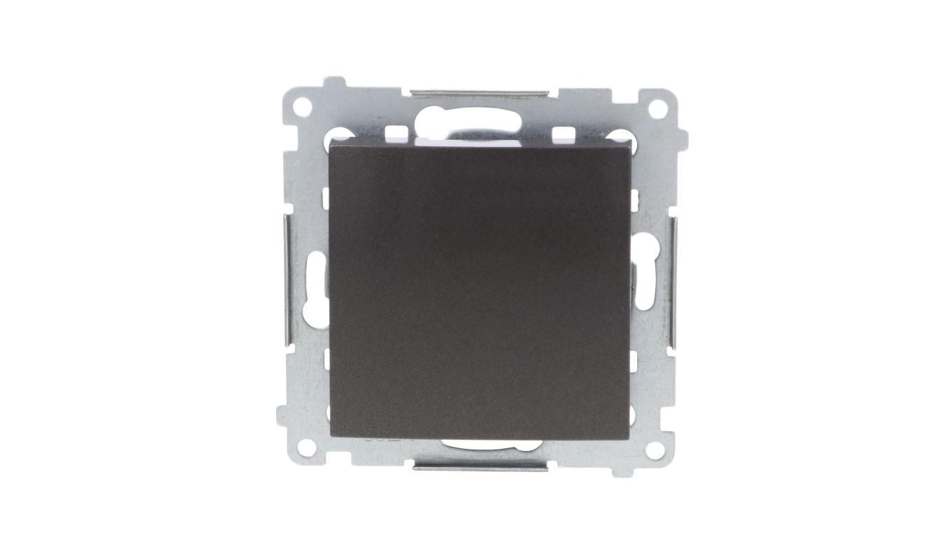 Simon 54 Łącznik jednobiegunowy, szybkozłącza, antracyt DW1.01/48