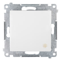 Simon 54 Łącznik krzyżowy, szybkozłącza, biały DW7.01/11