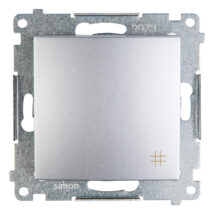 Simon 54 Łącznik krzyżowy srebrny mat DW7A.01/43