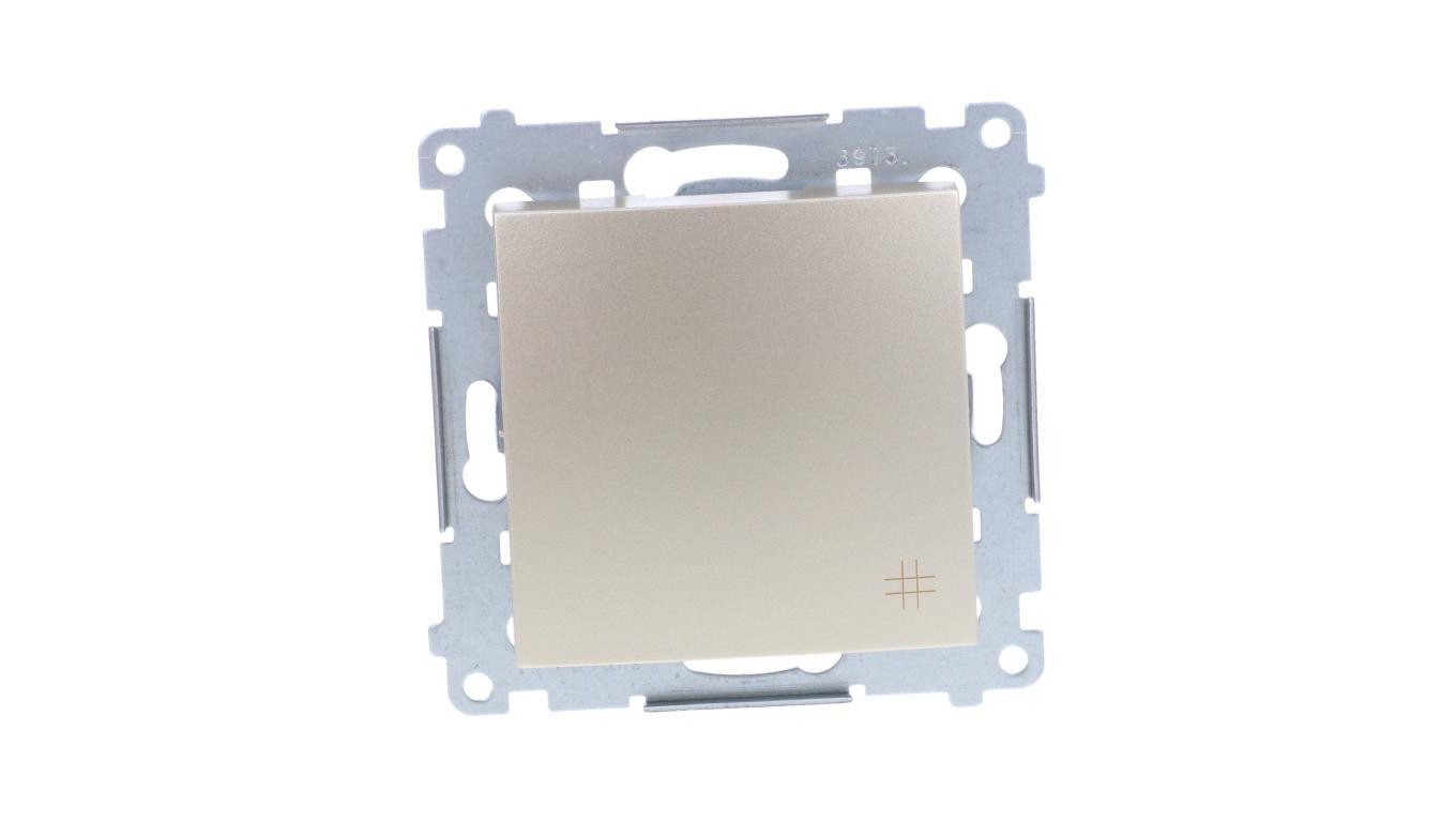 Simon 54 Łącznik krzyżowy, szybkozłącza, złoty mat DW7.01/44