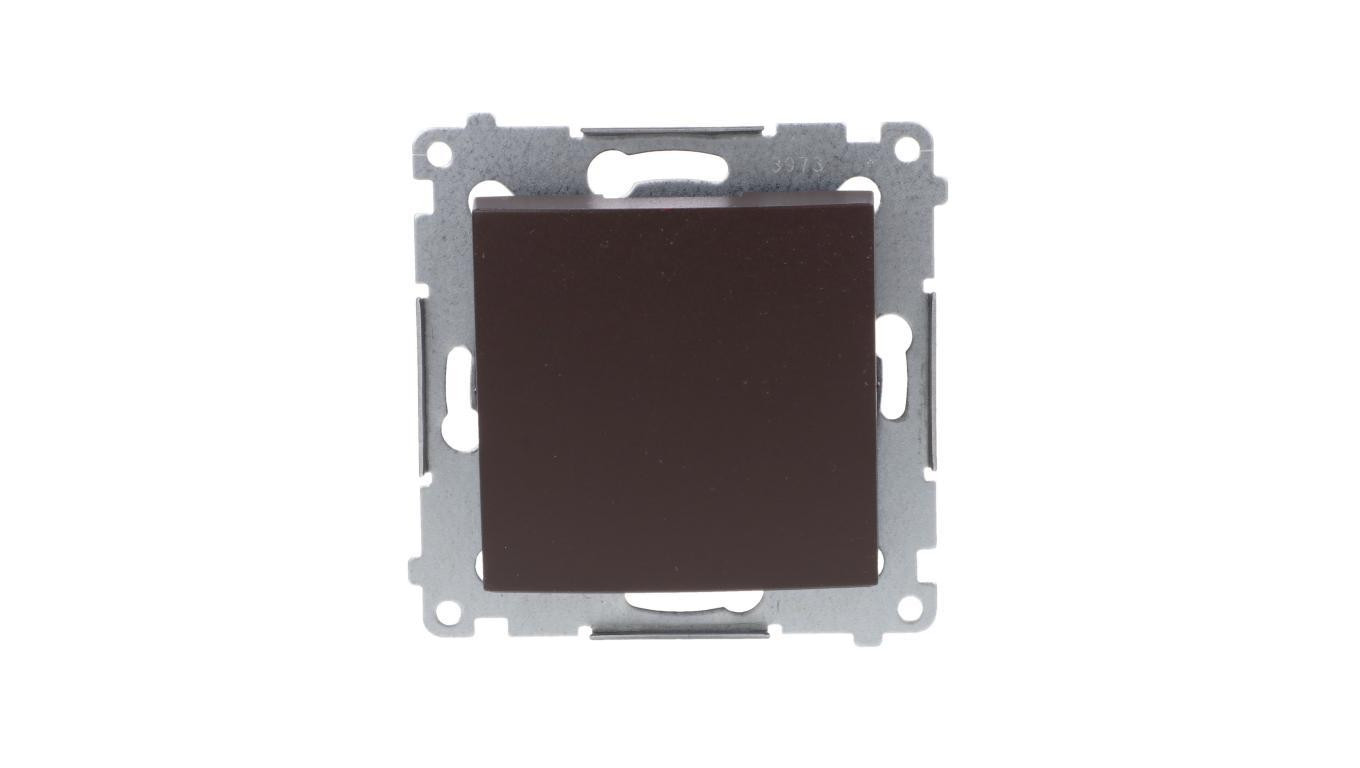 Simon 54 Łącznik pojedynczy, szybkozłącza, brąz mat DW1.01/46