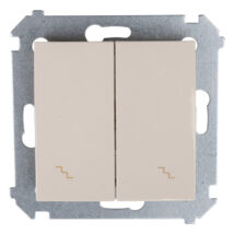 Simon 54 Łącznik schodowy podwójny kremowy DW6/2.01/41