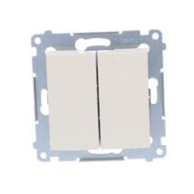 Simon 54 Łącznik świecznikowy, szybkozłącza, kremowy DW5.01/41