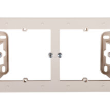 Simon 54 Premium Puszka natynkowa podwójna płytka kremowa DPN2/41