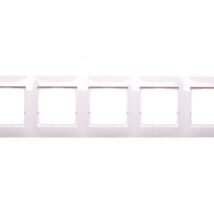 Simon 54 Premium Ramka pięciokrotna biała /do karton-gips/ DRK5/11