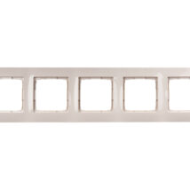 Simon 54 Premium Ramka pięciokrotna kremowa DR5/41