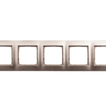 Simon 54 Premium Ramka pięciokrotna złoty mat /do karton-gips/ DRK5/44