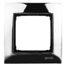 Simon 54 Premium Ramka pojedyncza metalowa ciemna stal DR1/67