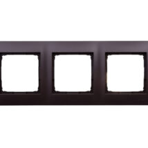 Simon 54 Premium Ramka potrójna brąz mat /do karton-gips/ DRK3/46