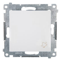 Simon 54 Przycisk /dzwonek/, szybkozłącza, biały DD1.01/11