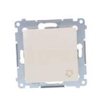 Simon 54 Przycisk /dzwonek/, szybkozłącza, kremowy DD1.01/41