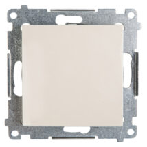 Simon 54 Przycisk pojedynczy zwierny, szybkozłącza, kremowy DP1.01/41