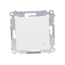 Simon 54 Przycisk /światło/, szybkozłącza, biały DS1.01/11