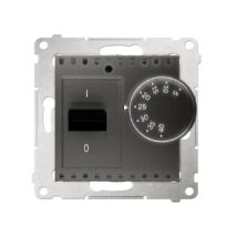 Simon 54 Regulator temperatury 5-40C IP20 antracyt DRT10W.02/48