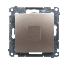 Simon 54 Zaślepka ramki złoty mat DPS.01/44