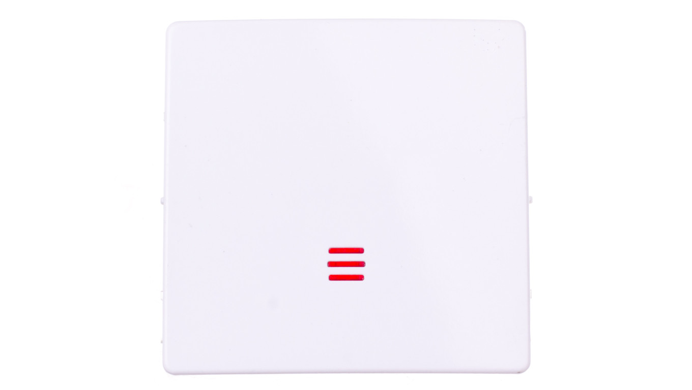 Simon 82 Klawisz pojedynczy przycisku z podświetleniem biały 82011-30