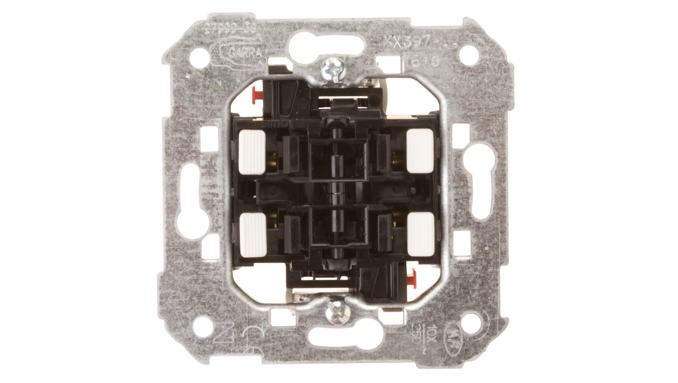 Simon 82 Łącznik schodowy podwójny mechanizm, szybkozłącza, 75397-39
