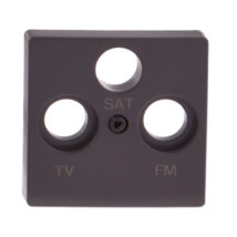 Simon 82 Pokrywa gniazda antenowego RD/TV/SAT grafit 82037-38
