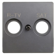 Simon 82 Pokrywa gniazda antenowego RD/TV/SAT grafit 82097-38