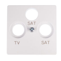 Simon 82 Pokrywa gniazda antenowego RTV/SAT/SAT biała 82038-30