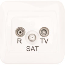 Simon Akord Gniazdo antenowe RD/TV/SAT końcowe białe AAS/11