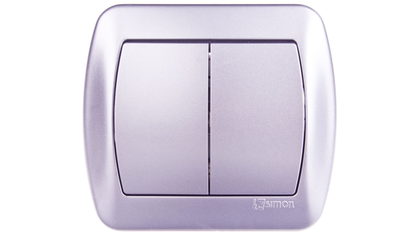 Simon Akord Łącznik świecznikowy aluminium metalizowane AW5L/26