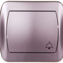 Simon Akord Przycisk /dzwonek/ satyna metalizowana AD1/29