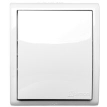 Simon Aquarius Łącznik hermetyczny jednobiegunowy IP54 z podświetleniem biały AQW1L/11