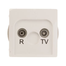 Simon Basic Gniazdo antenowe RD/TV przelotowe białe BMZAP10/1.01/11