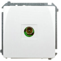 Simon Basic Gniazdo antenowe pojedyncze końcowe białe BMAK3.01/11