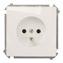 Simon Basic Gniazdo pojedyncze z/u 16A IP20 białe BMGZ1.01/11