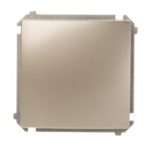 Simon Basic Łącznik jednobiegunowy, szybkozłącza, satynowy BMW1.01/29